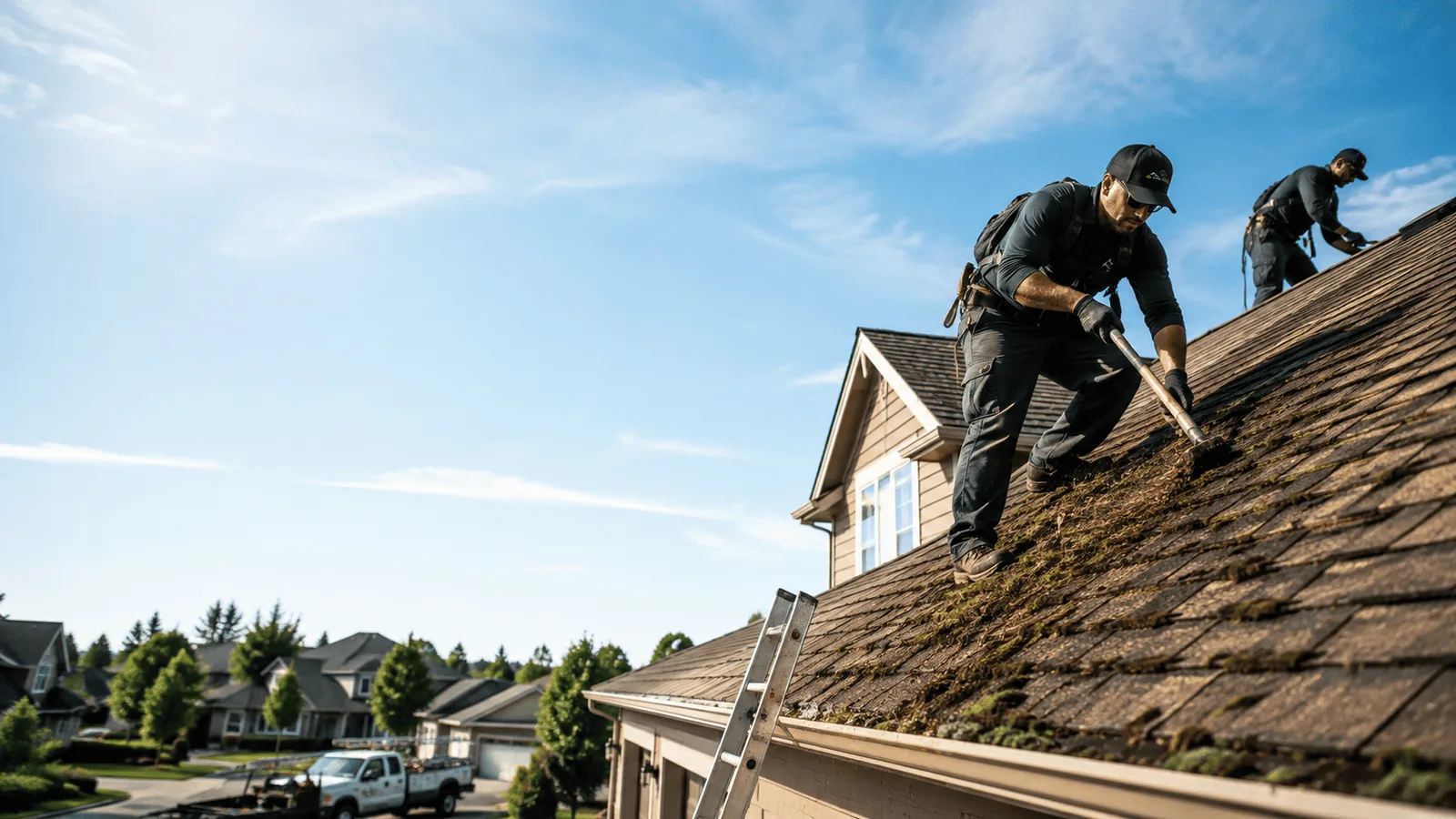 Roof Moss Removal in Concrete, WA near me